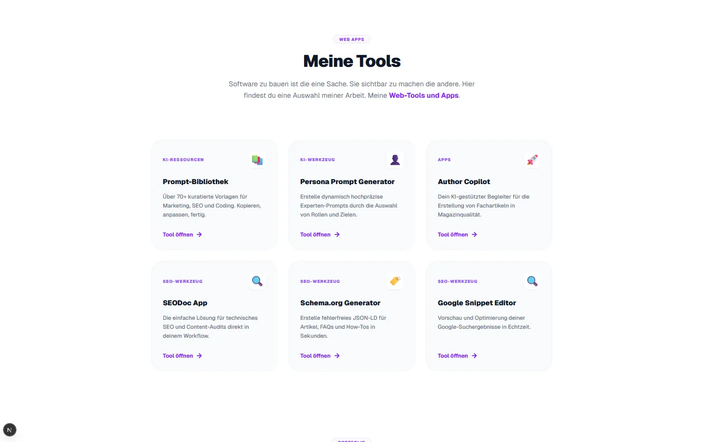 haustein.in neues Design / WIP -> kann sich noch ändern.